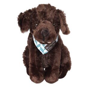 Miranda Lambert Mutt Nation Brown Dog Squeaker With Bandana Plush Toy 10"